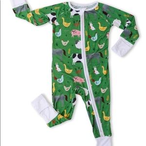 Little Sleepies Farm Animals 0-3 months